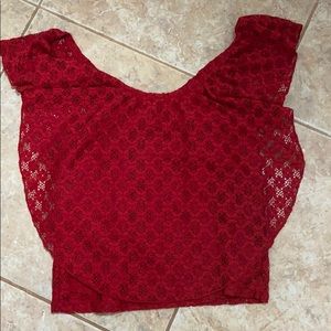 off the shoulder top